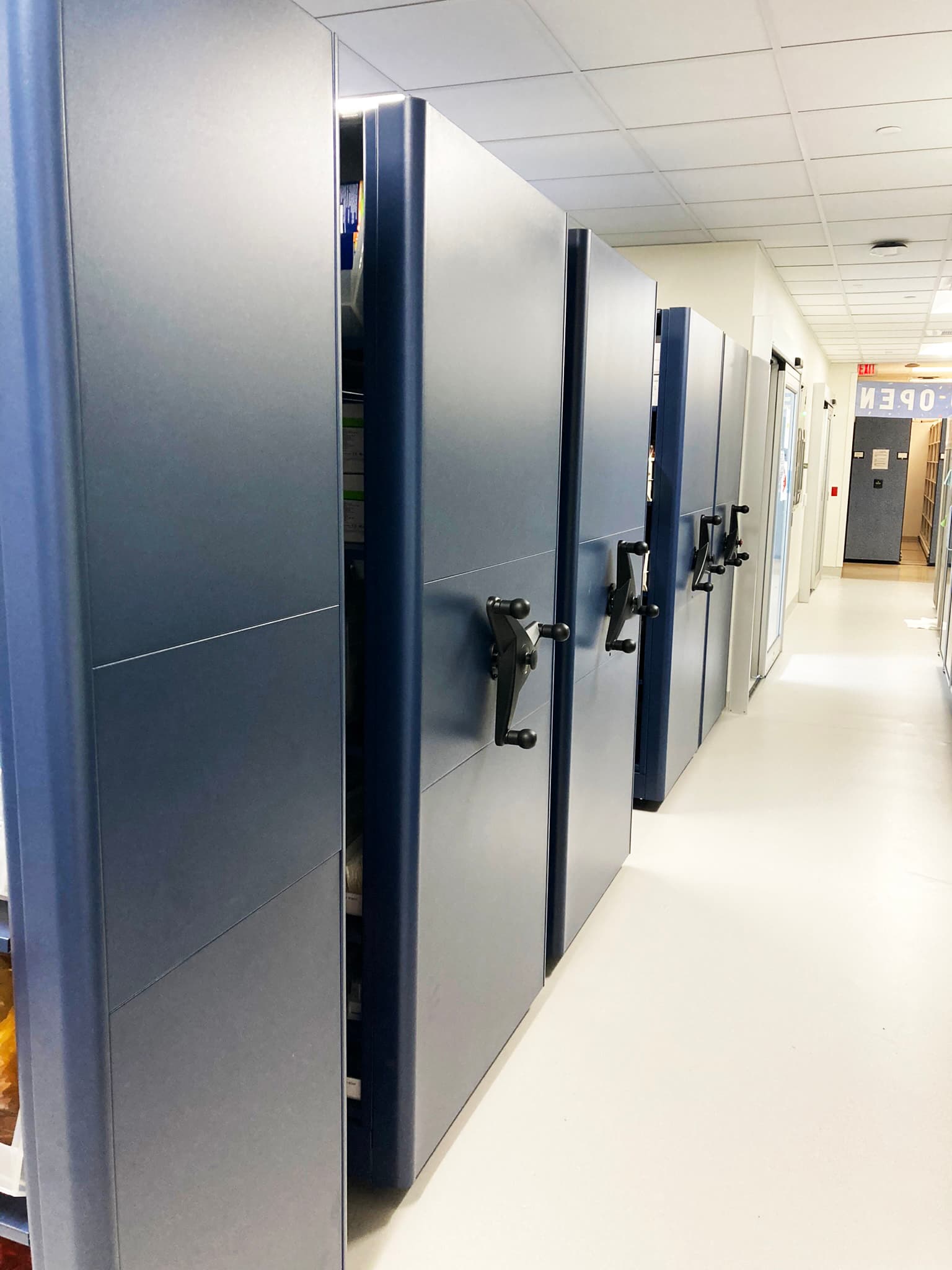 Powered Mobile Shelving