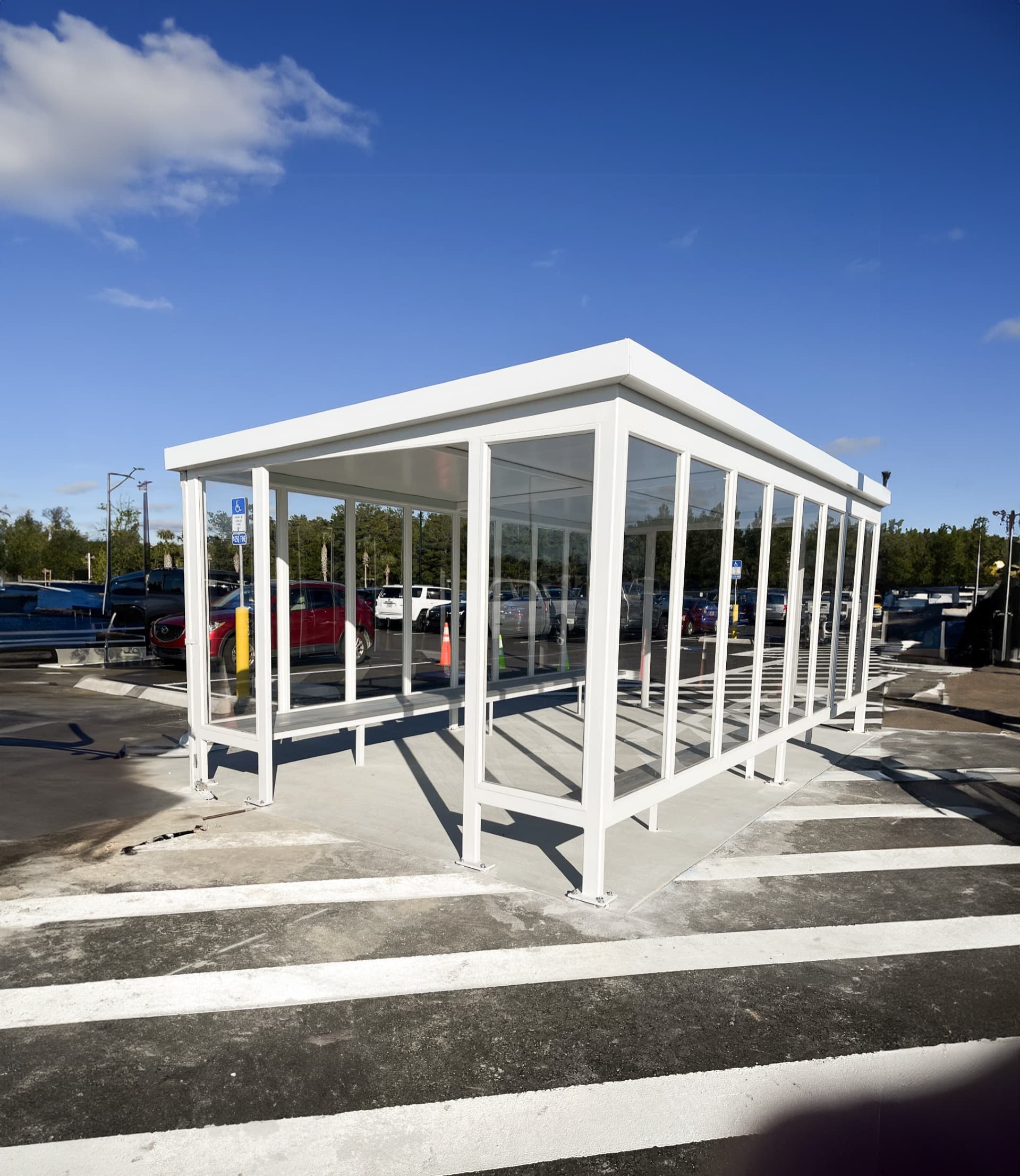 Outdoor shelters and weather protection structures
